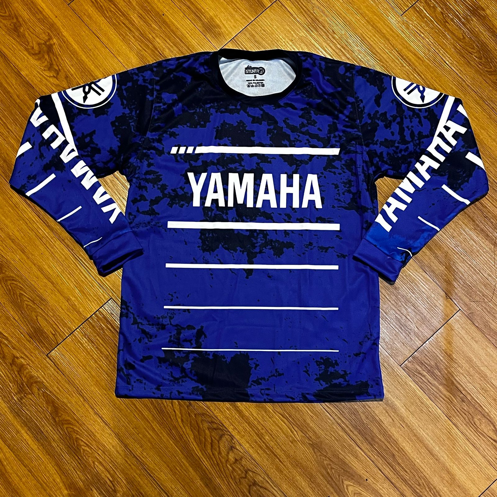 Jersey motocross yamaha azul