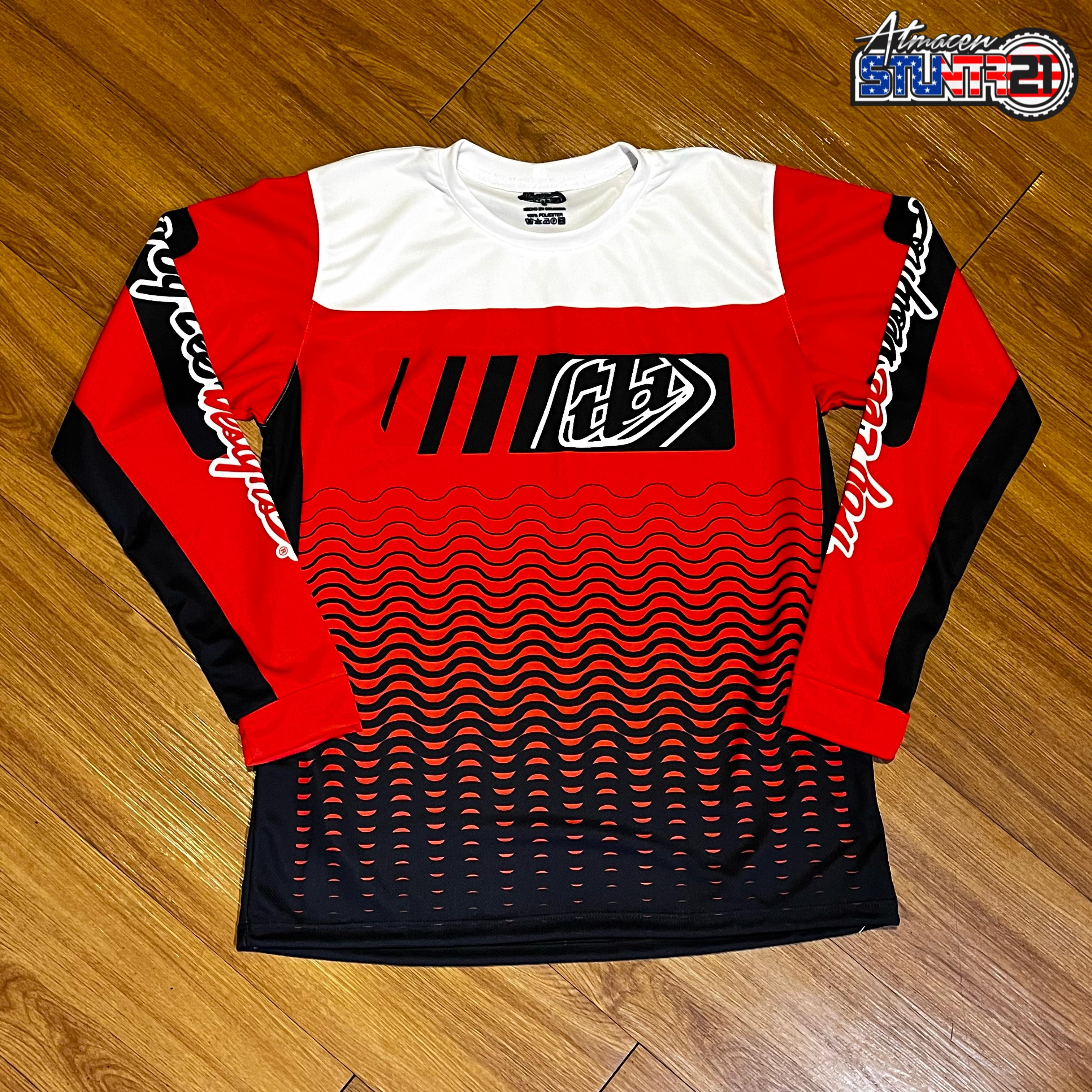 Jersey motocross TLD rojo negro