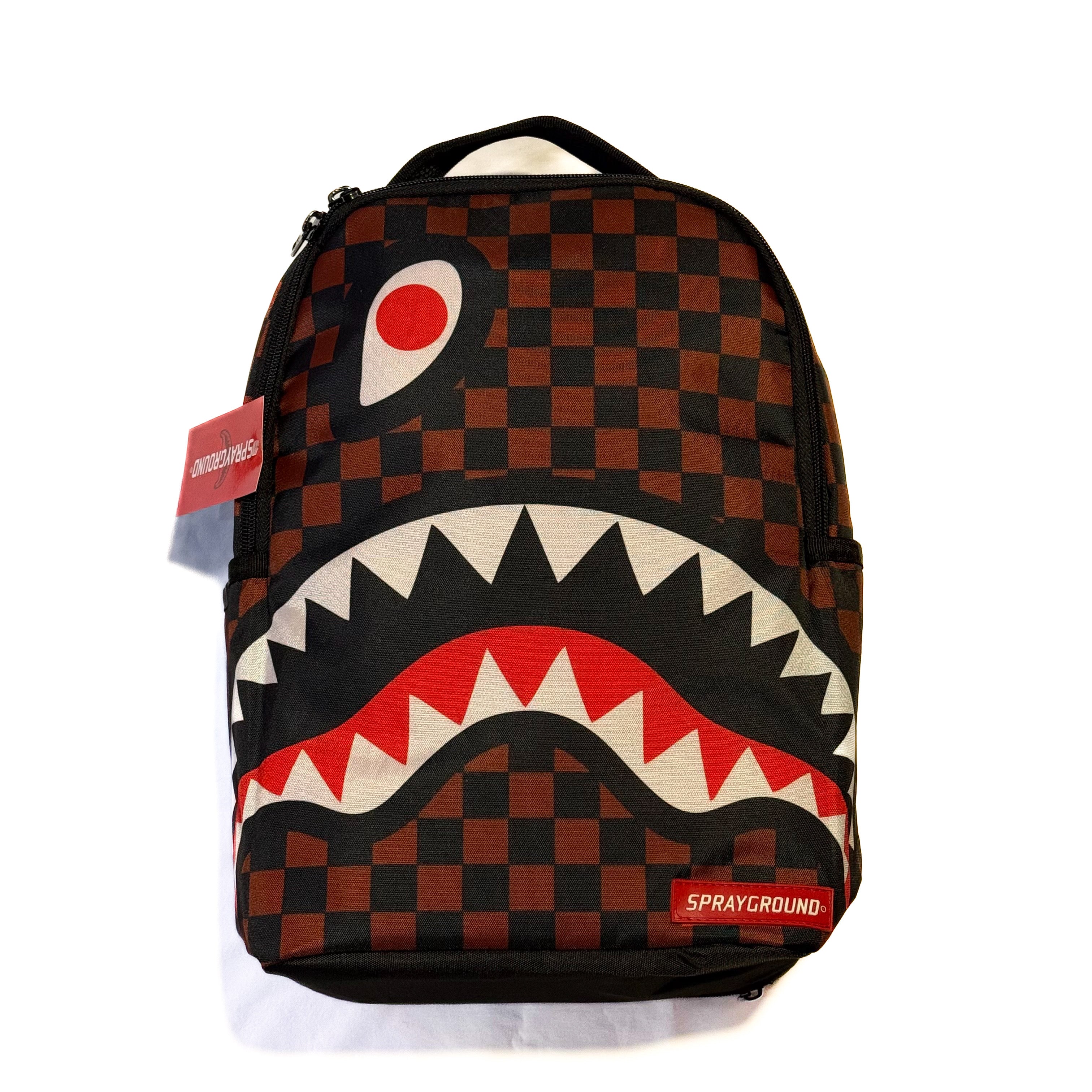 Bolso Sprayground Cuadros Café