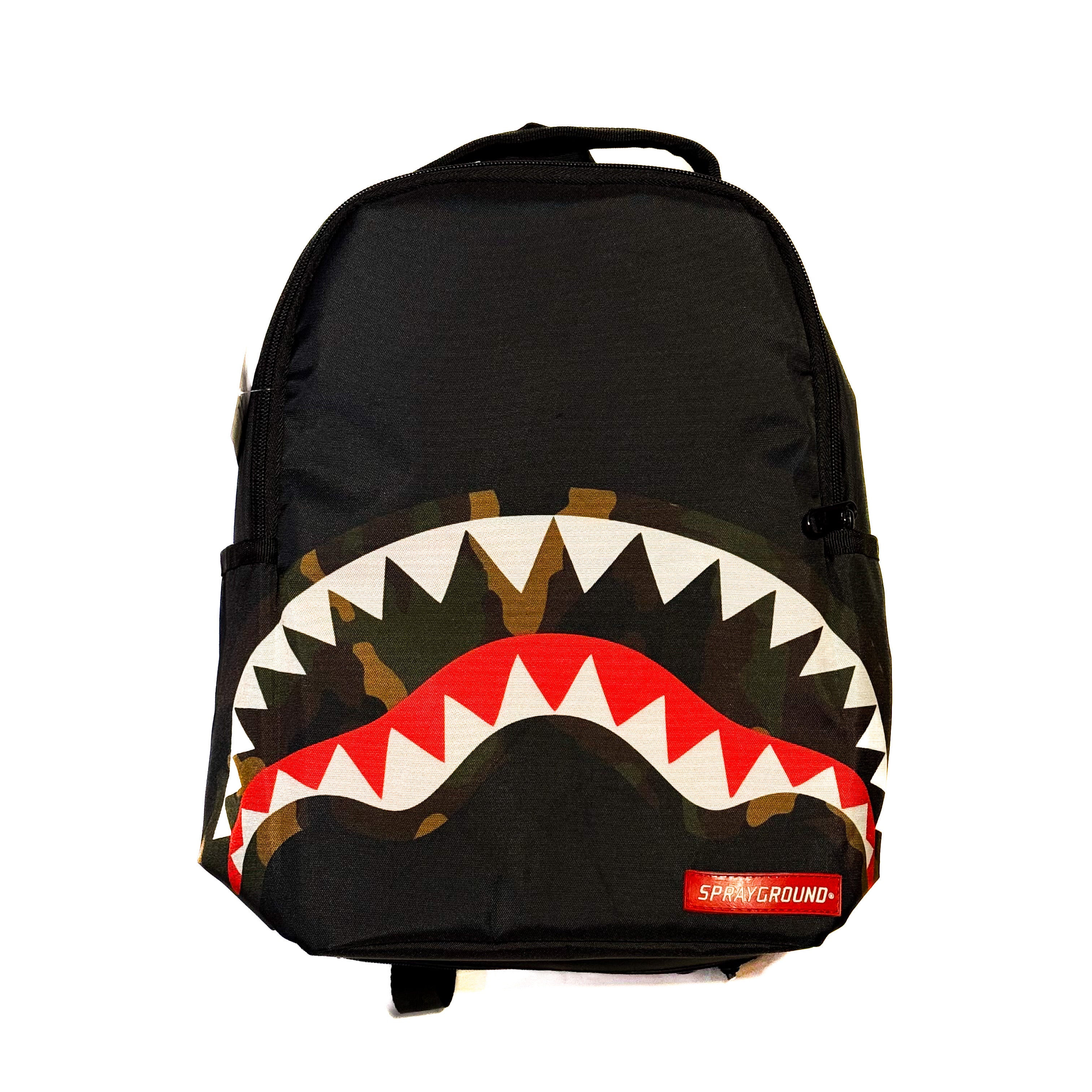 Bolso Sprayground Negro Camuflado
