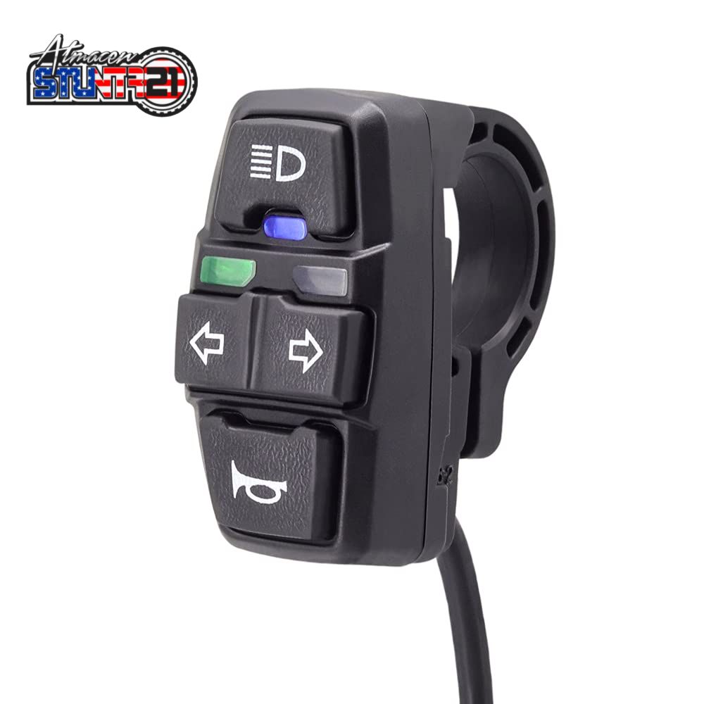 Comando De Lujo Direccionales Luces Y Pito