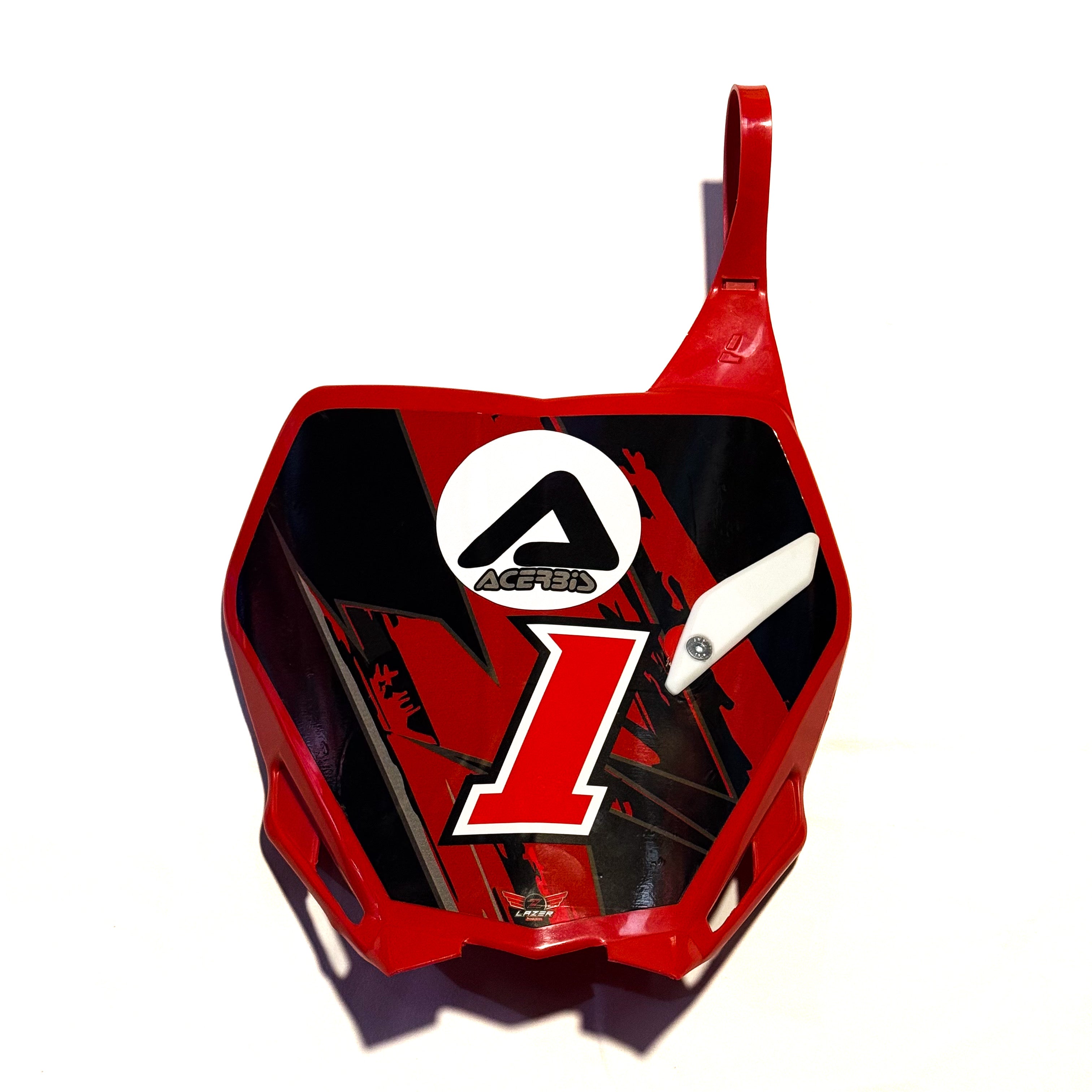 Porta Número o Numberplate Grande